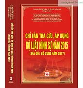 Bộ Luật Hình Sự 2015 Sửa Đổi 2017 File Word