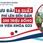 Học Phí Kinh Tế Luật 2023